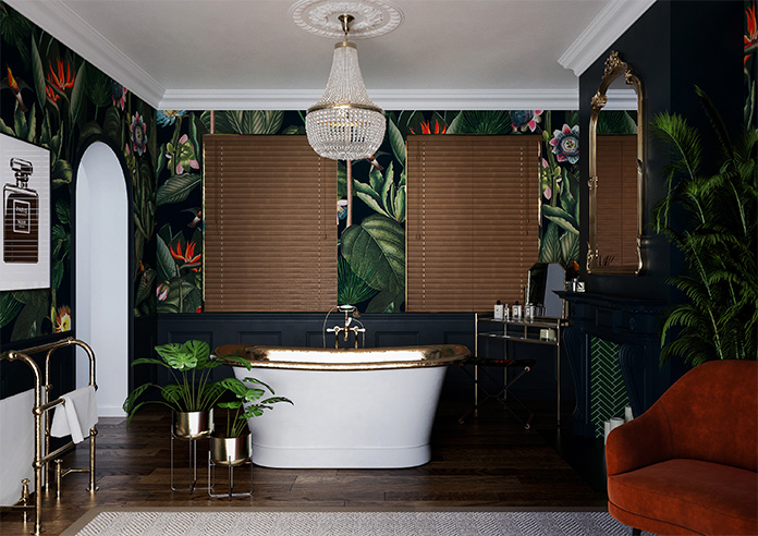 Kalmar, Spanish Cedar - Motorised Venetian Blind - Image 7